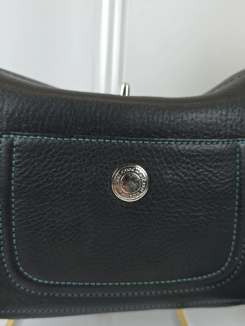 Coach Hobo Black Small Chelsea Turnlock Shoulder Hand Bag